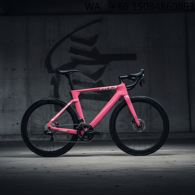 Carbon Bike Frame - Bicicleta de Carretera Aerodinámica 700C, Material