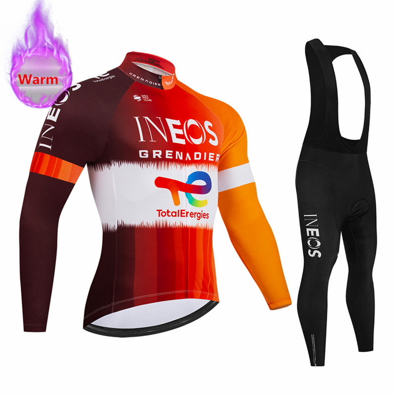 Cycling Gear Brands - Conjunto de Jersey de Ciclismo Térmico