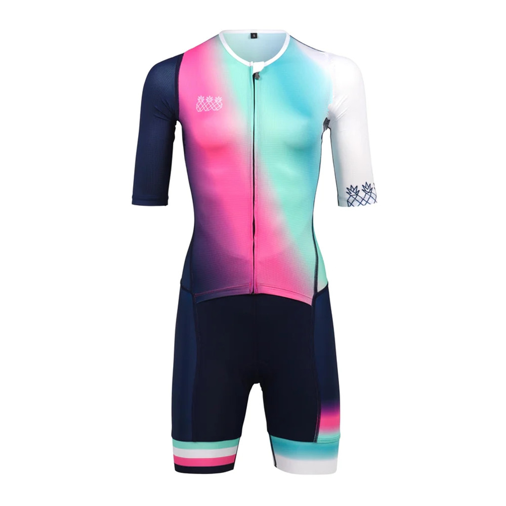 Traje de triatlón de verano pa - Cycling Gear Jersey reseña y precio